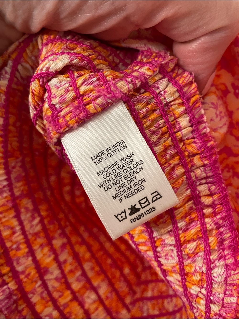 NWOT CeCe Smocked Floral Peplum Top - Picture 5 of 5